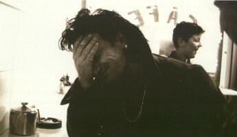 Bono laughing